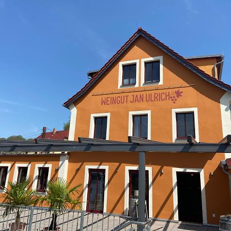 Weingut Jan Ulrich Hotel Diesbar-Seusslitz Exterior foto